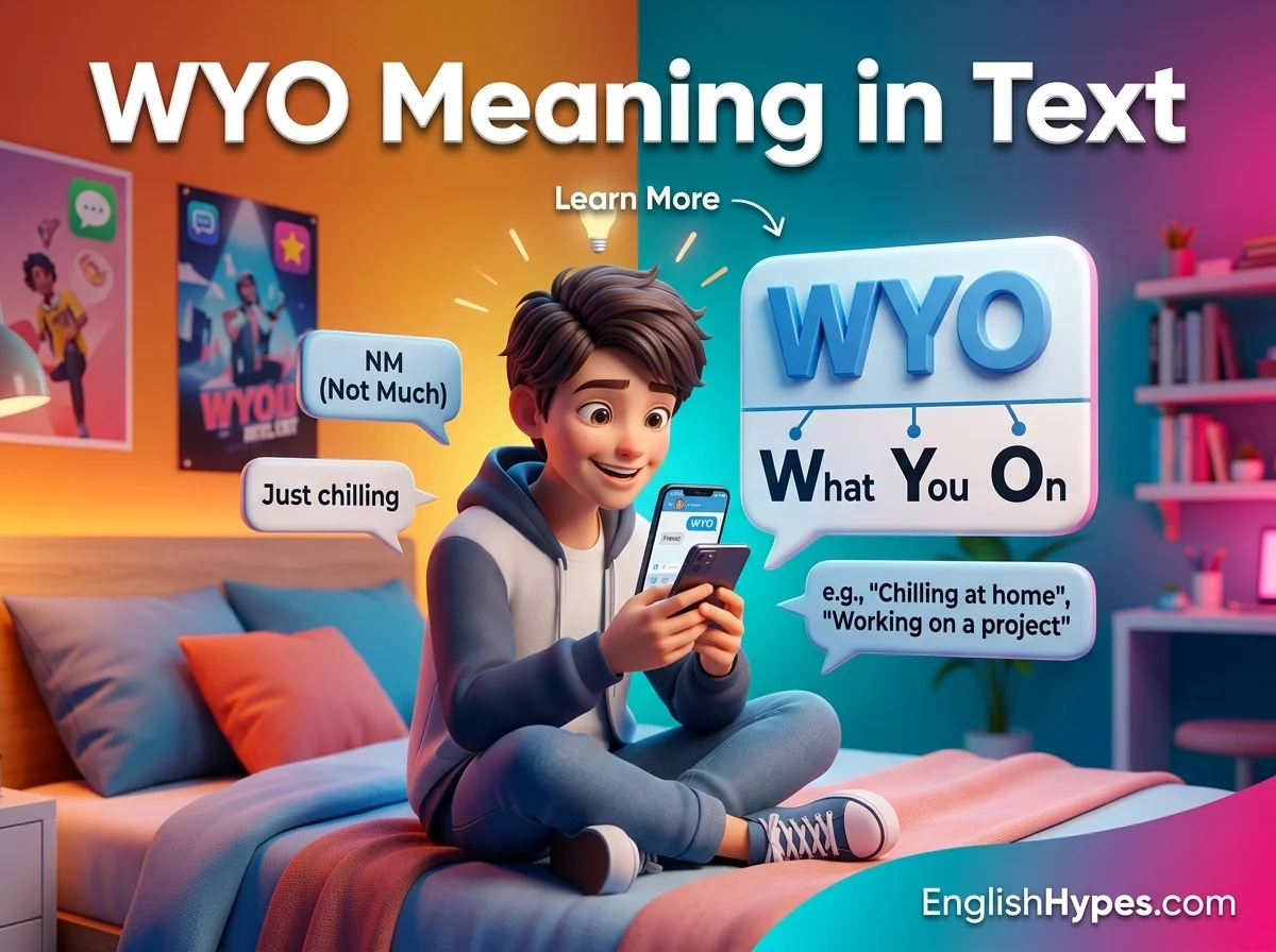 WYO Meaning in Text