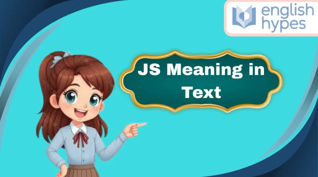 JS Meaning in Text