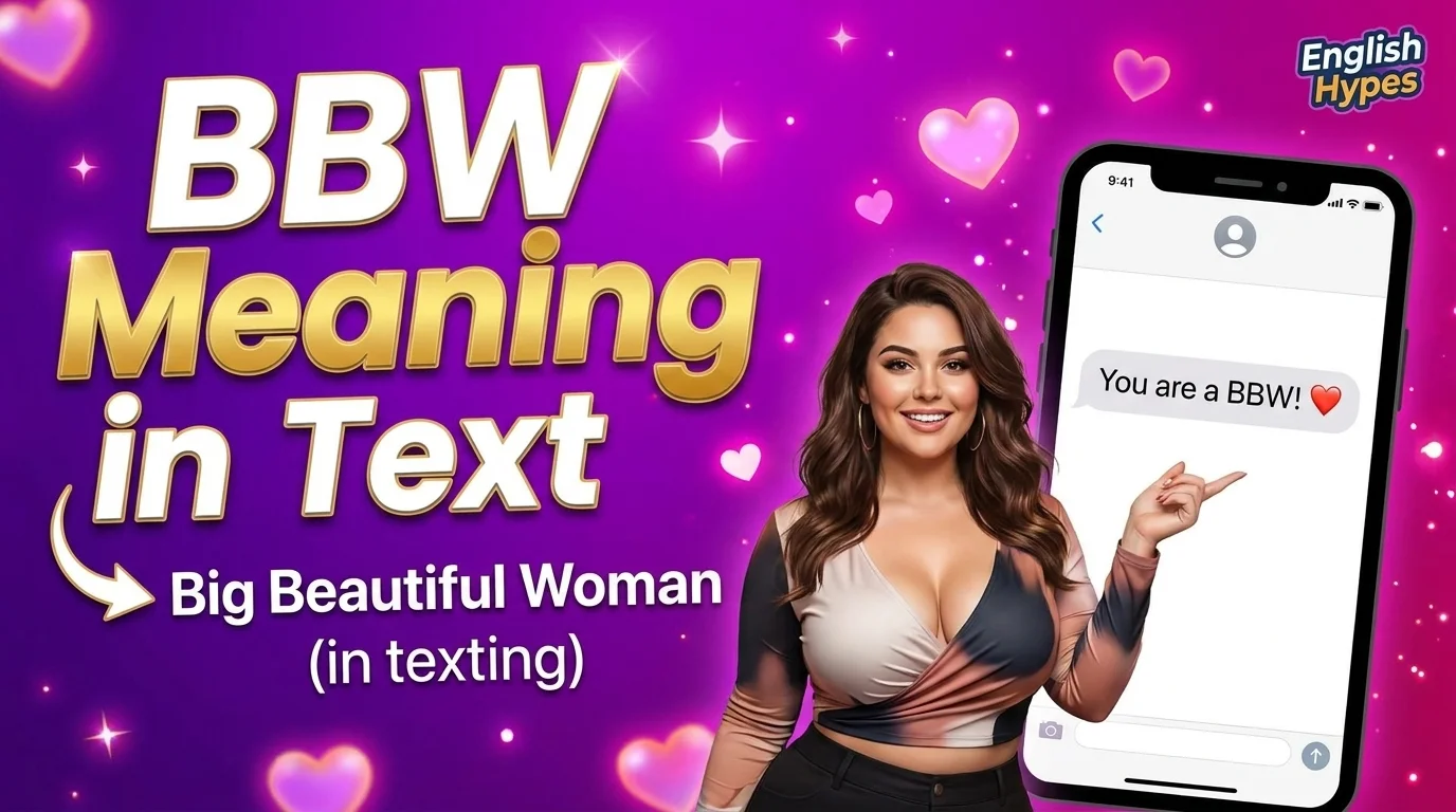 BBW Meaning in Text