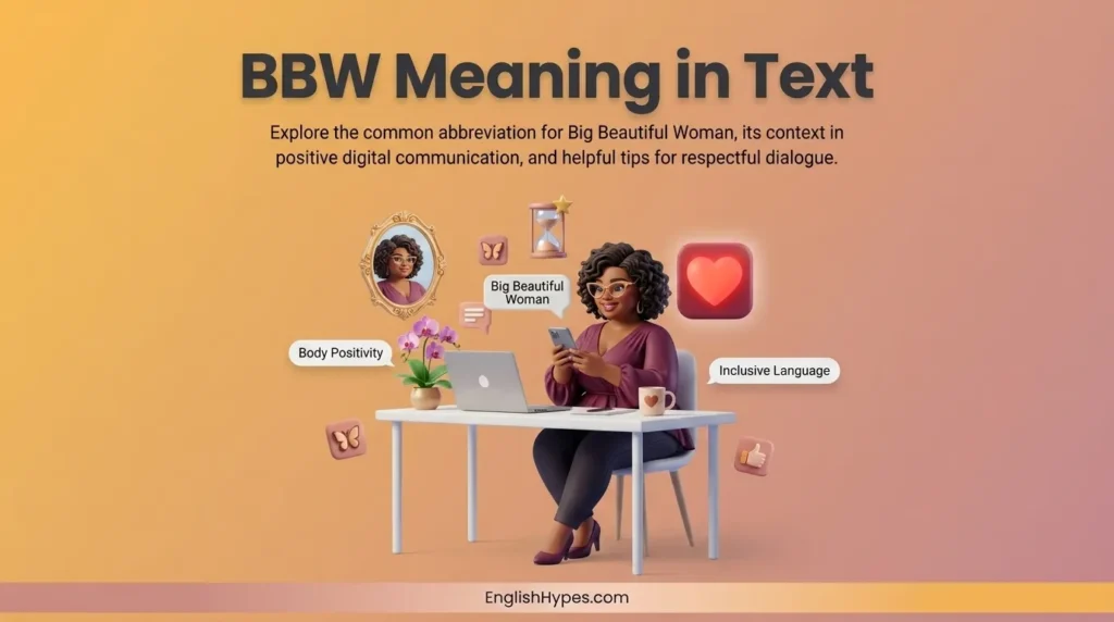 BBW Meaning in Text