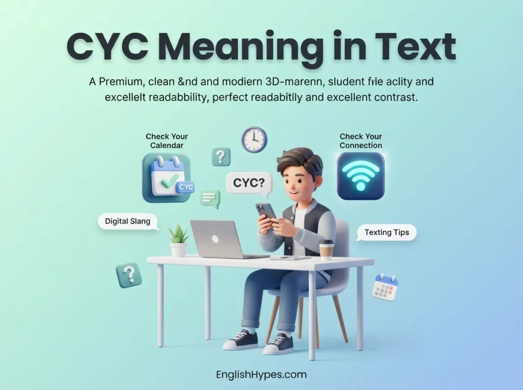 CYC Meaning in Text