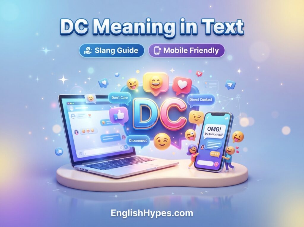 DC Meaning in Text