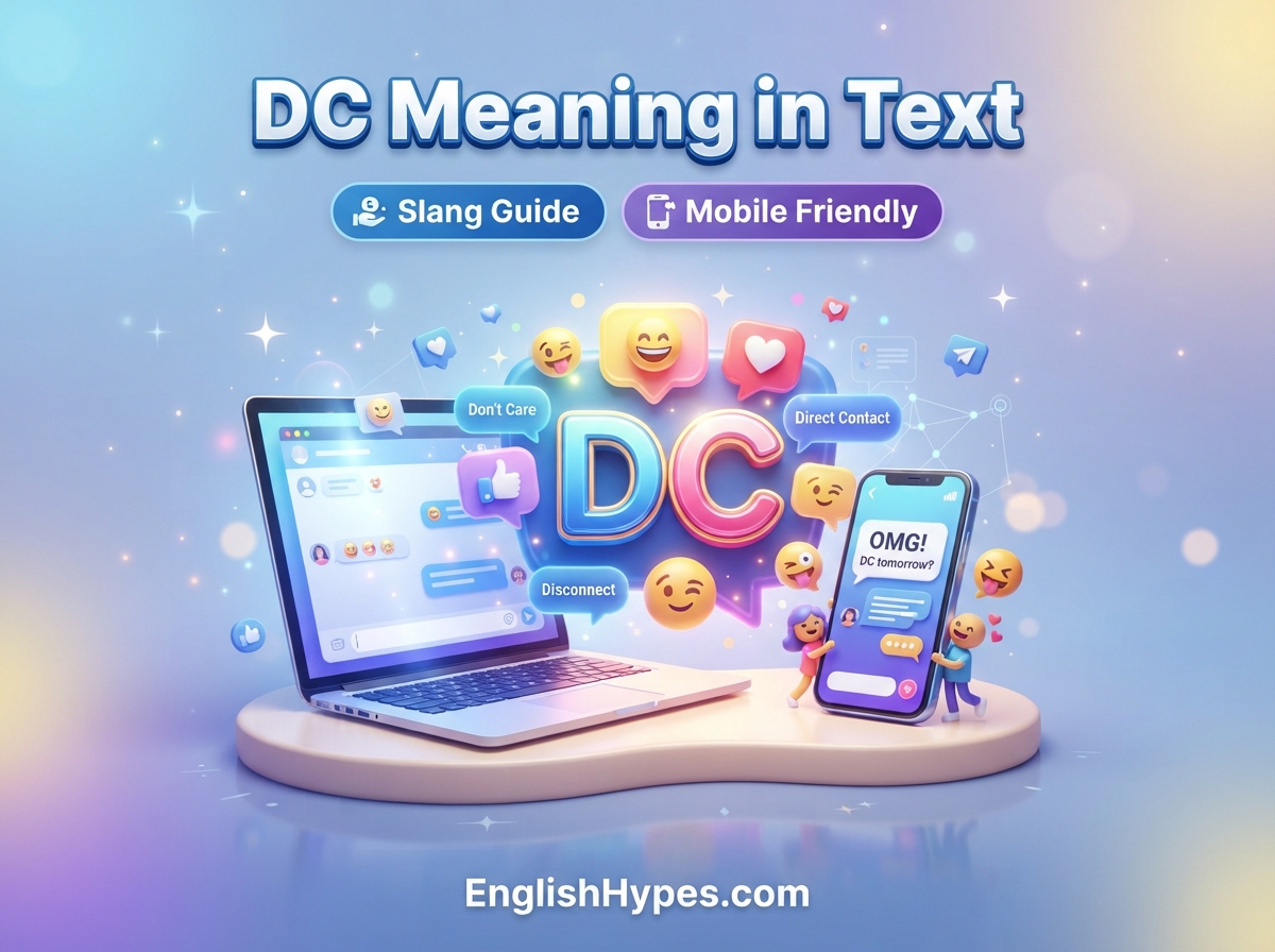 DC Meaning in Text