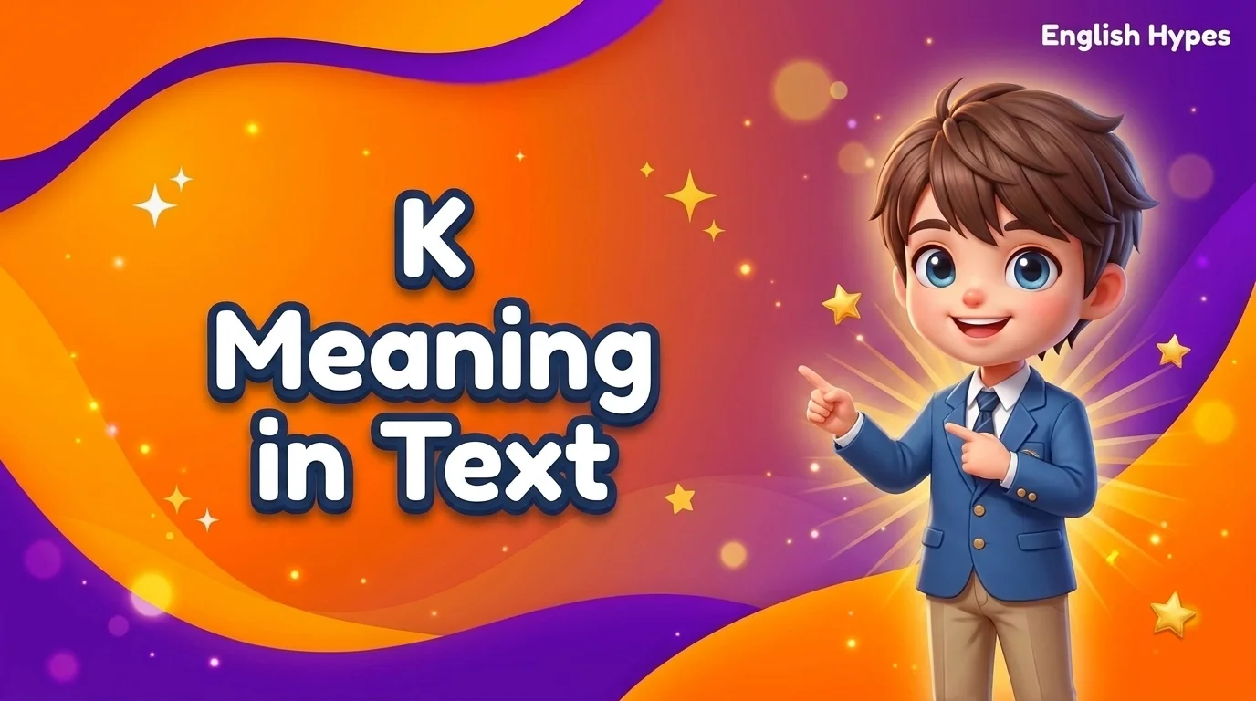 K Meaning in Text
