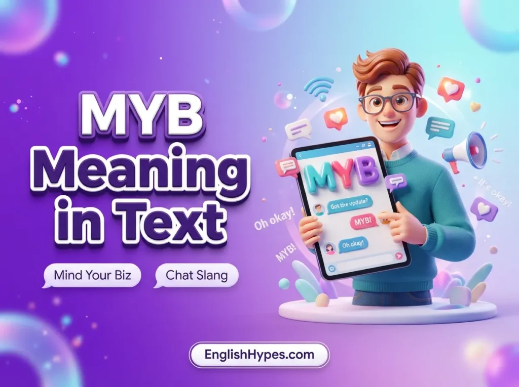 MYB Meaning in Text