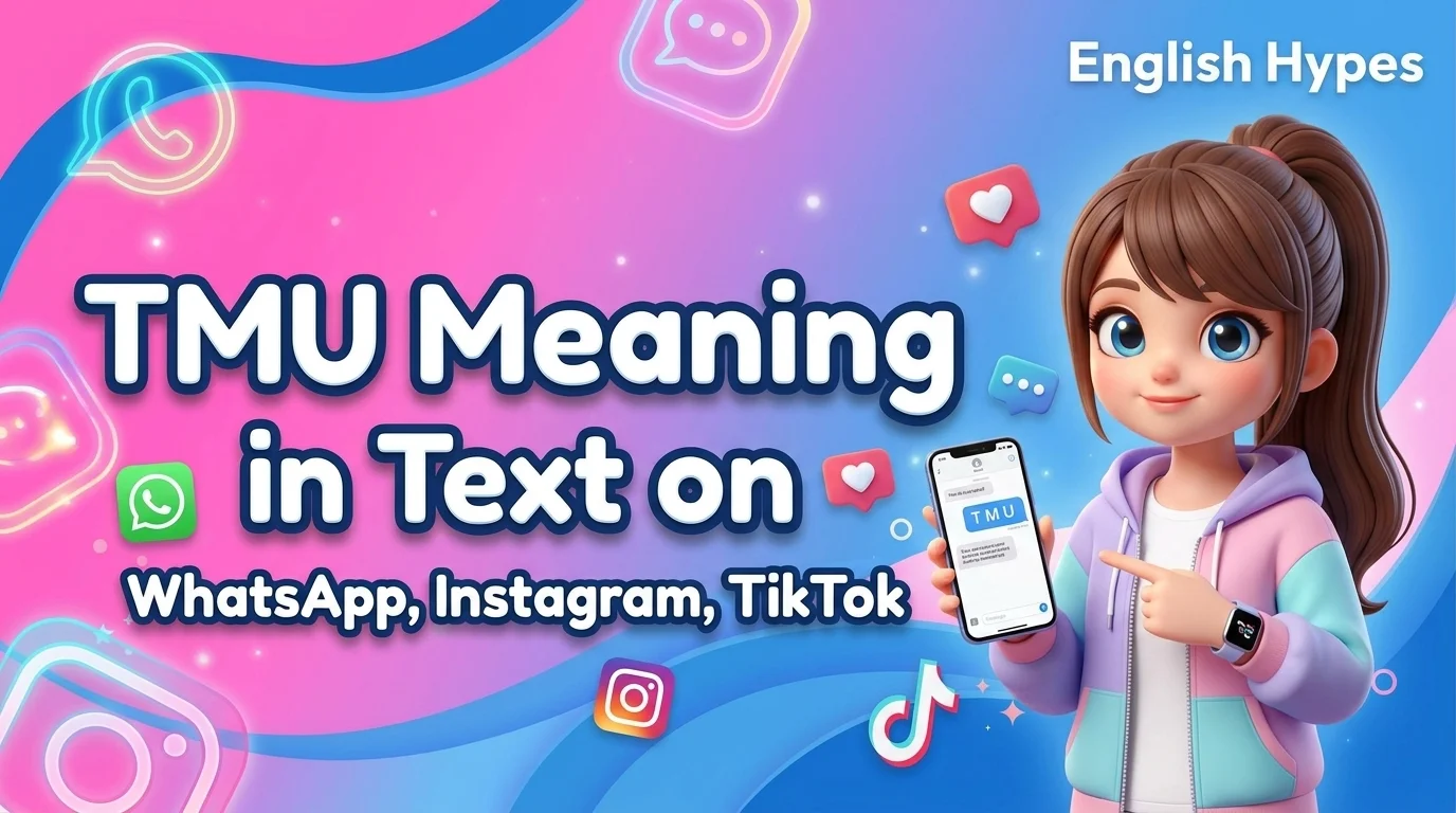 TMU Meaning in Text on WhatsApp, Instagram, and TikTok