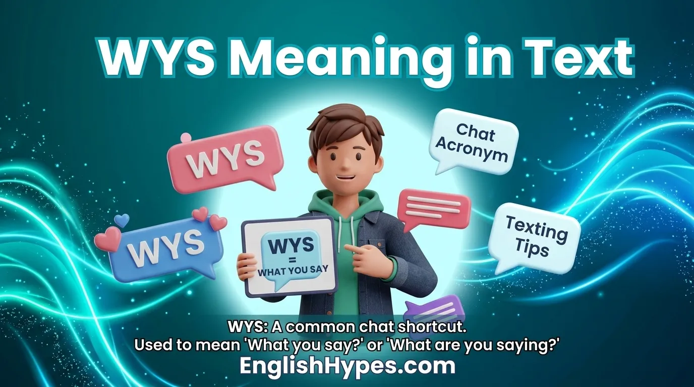 WYS Meaning in Text