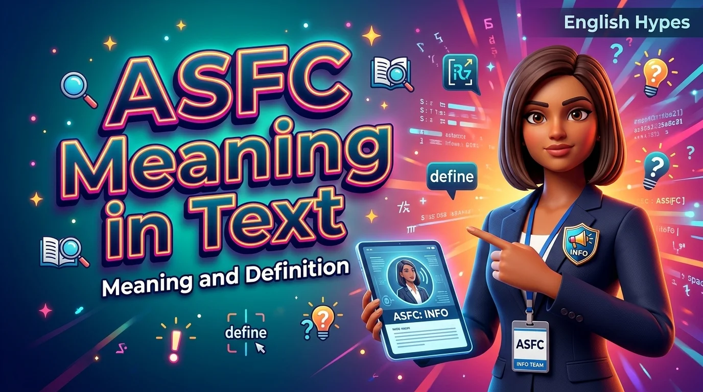 ASFC Meaning in Text Meaning and Definition