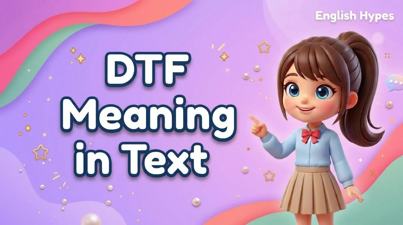 DTF Meaning in Text