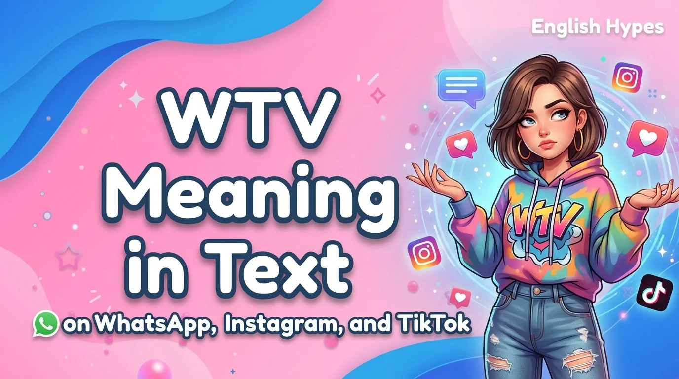 WTV Meaning in Text on WhatsApp, Instagram, and TikTok