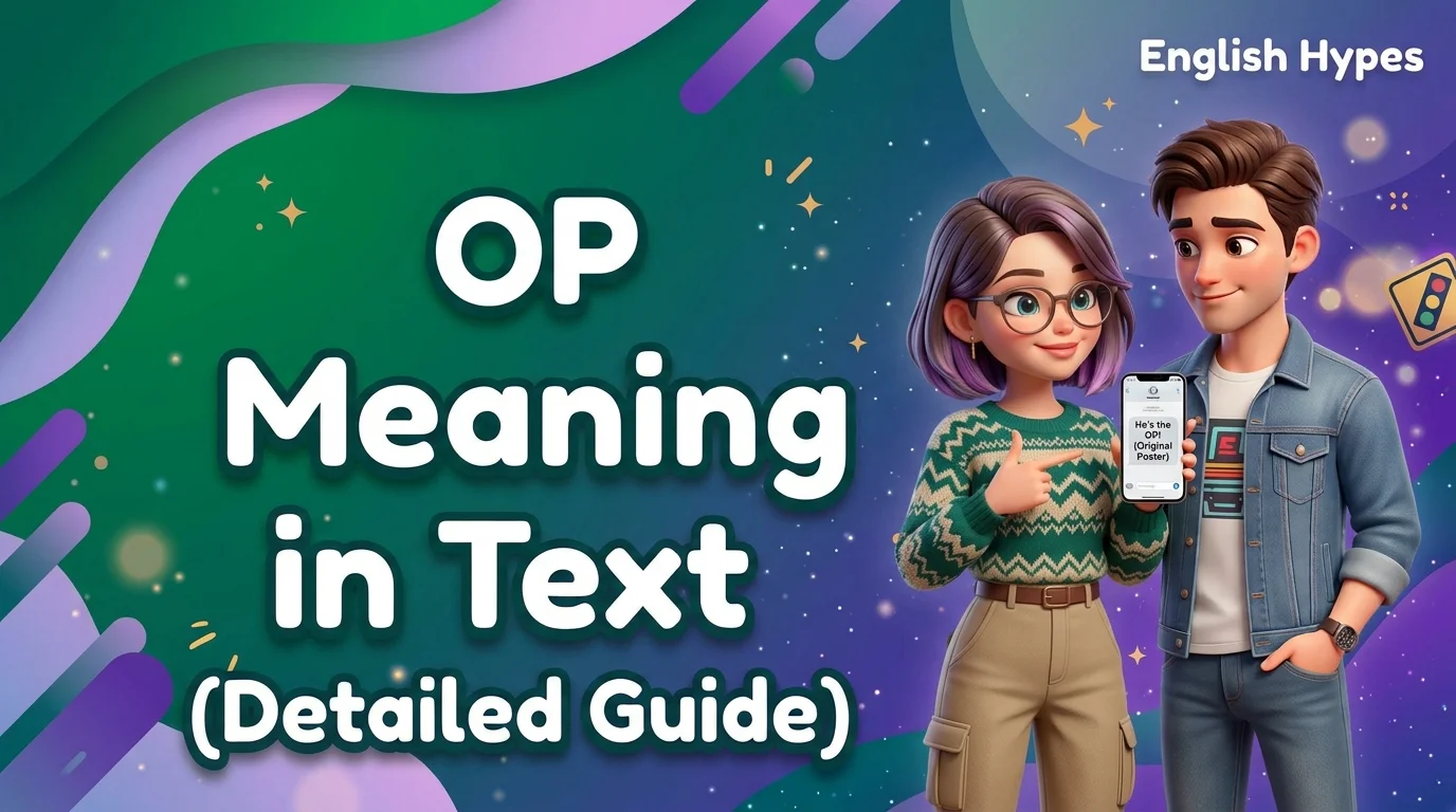 OP Meaning in Text
