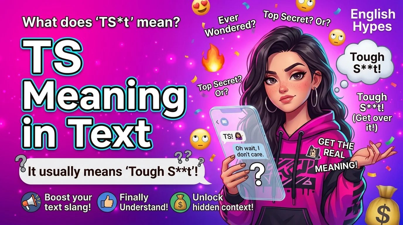 TS Meaning in Text
