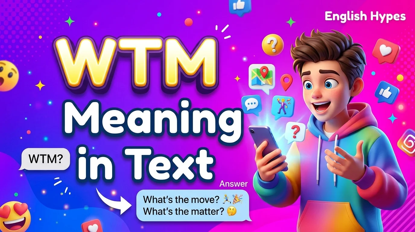 WTM Meaning in Text