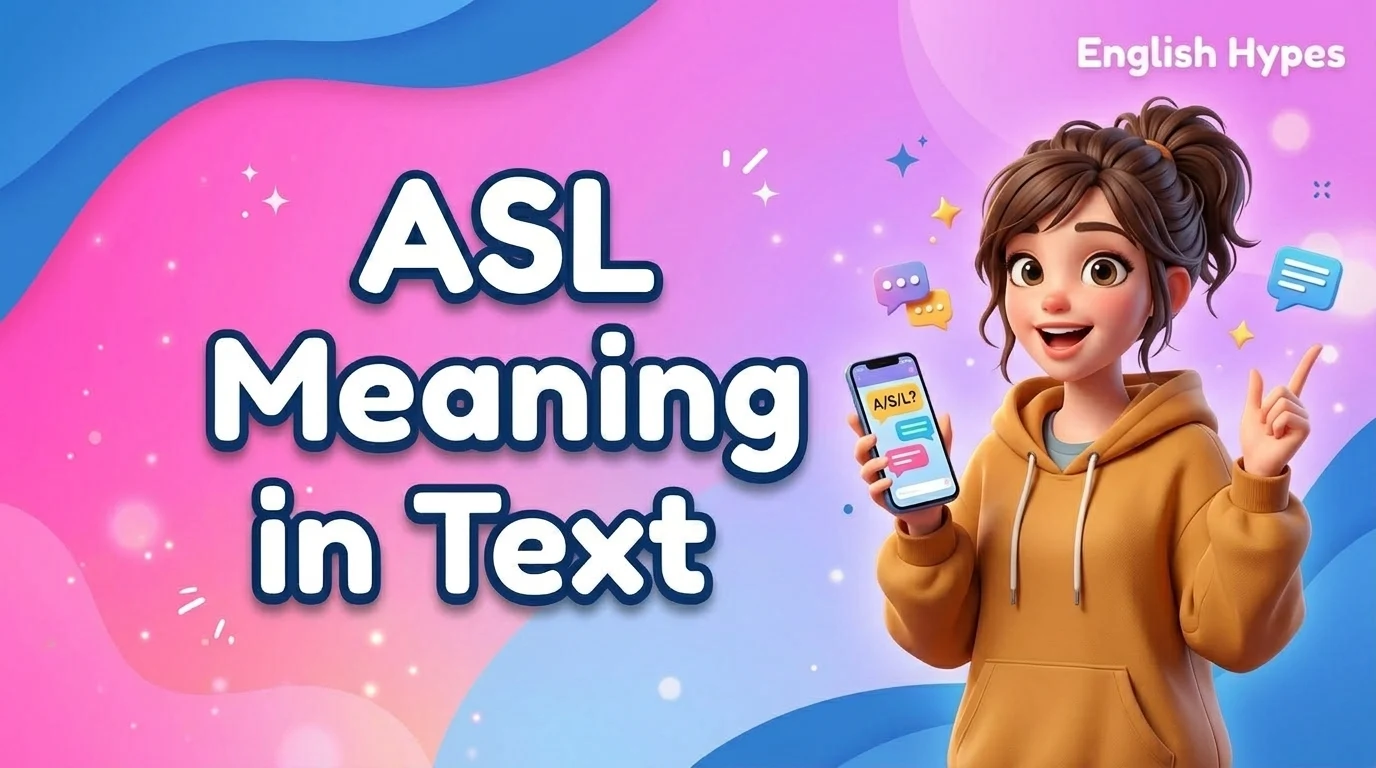 ASL Meaning in Text