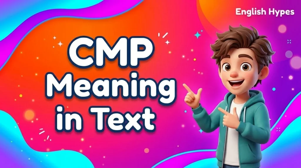 CMP Meaning in Text