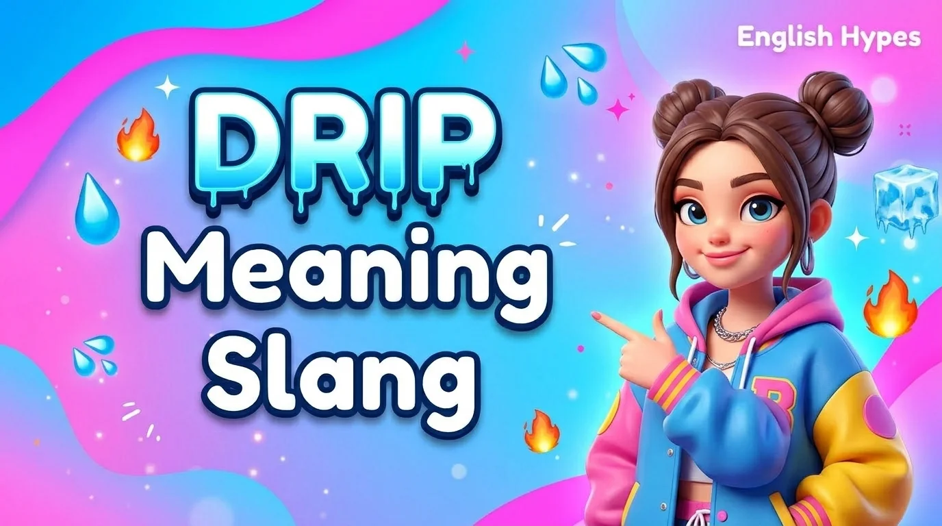Drip Meaning Slang