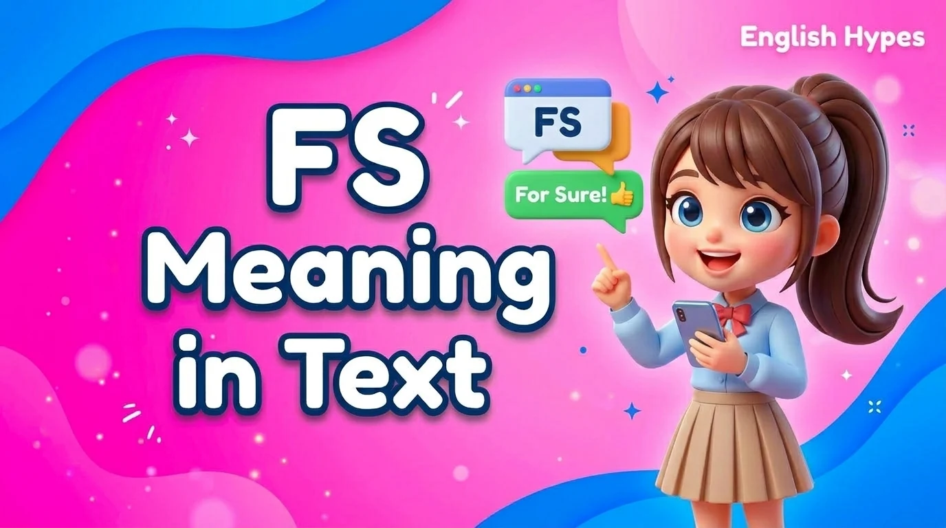FS Meaning in Text