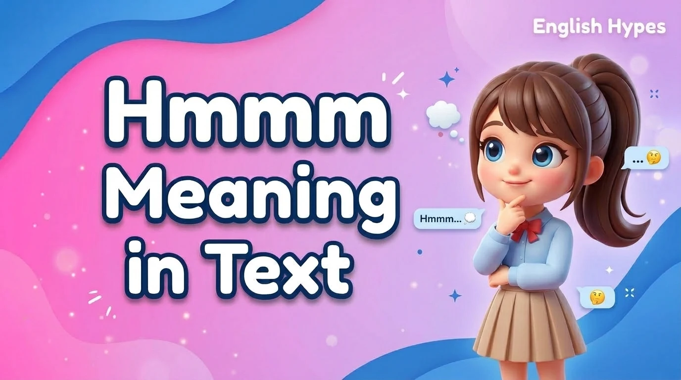 Hmmm Meaning in Text