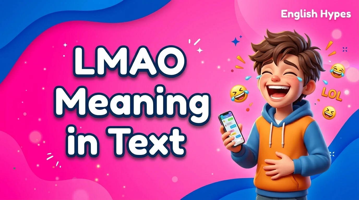 LMAO Meaning in Text