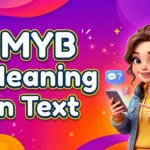 MYB Meaning in Text