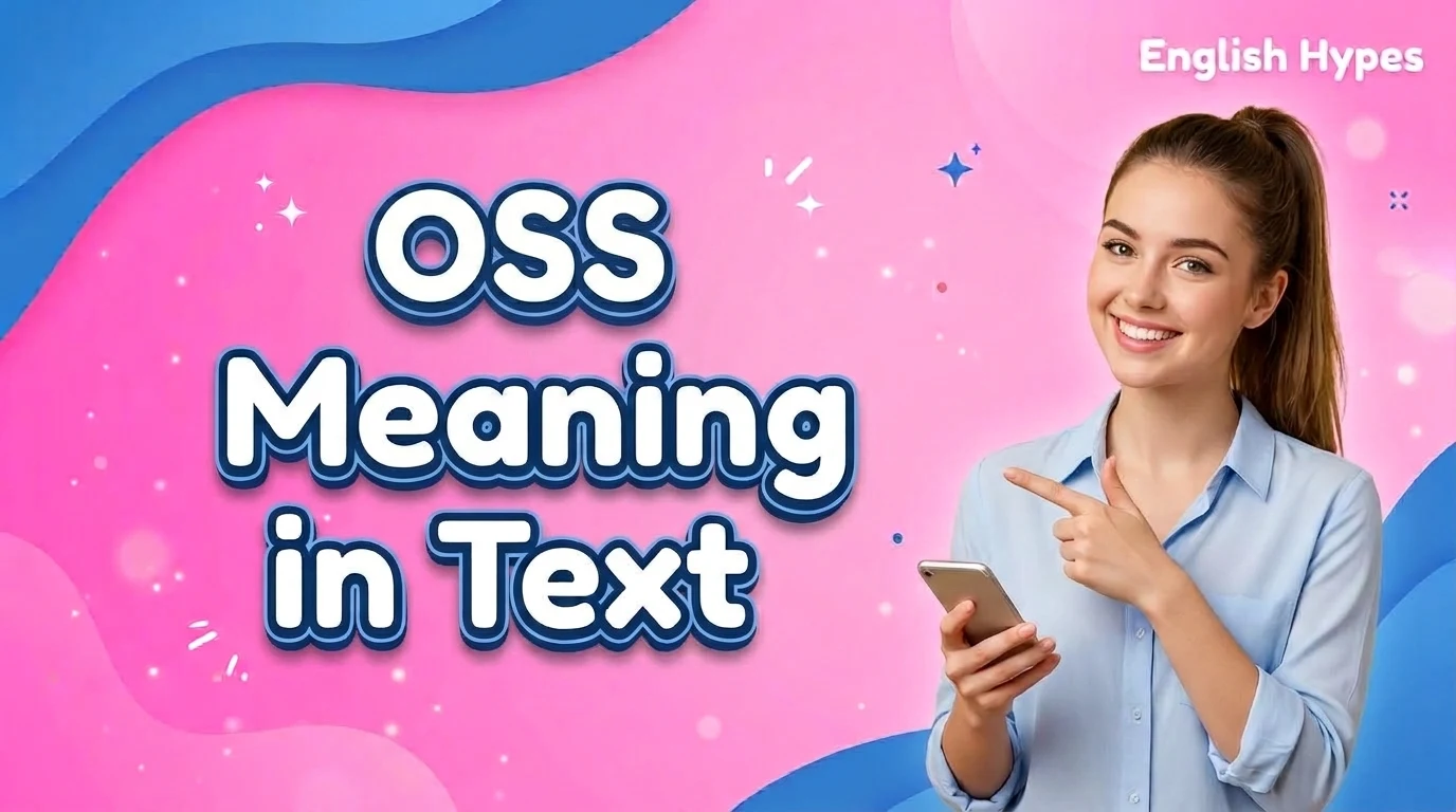 OSS Meaning in Text