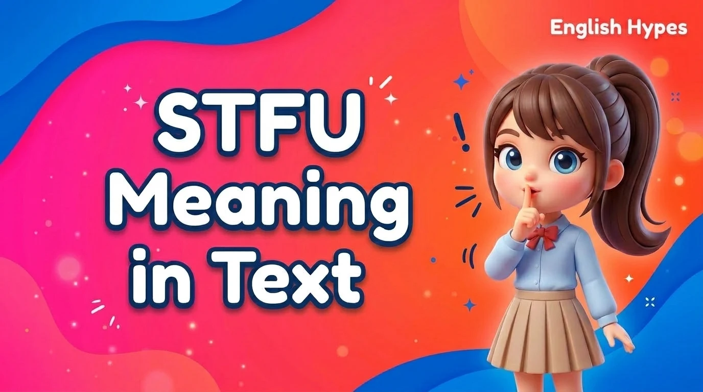 STFU Meaning in Text