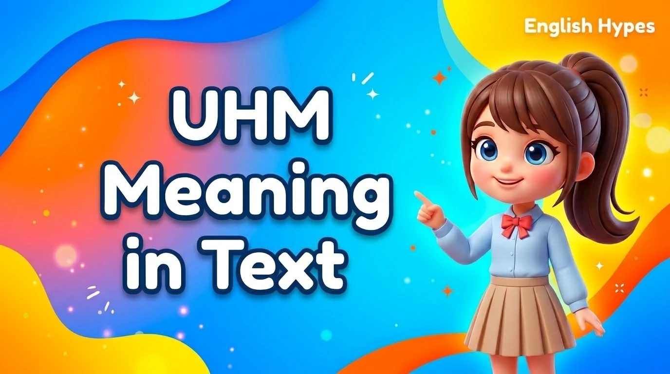 UHM Meaning in Text